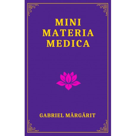 Mini materia medica - Gabriel Margarit